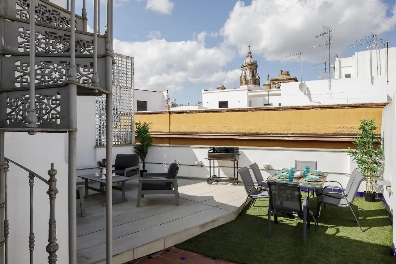 The Terrace, Duplex Con Terraza Privada Apartment Seville